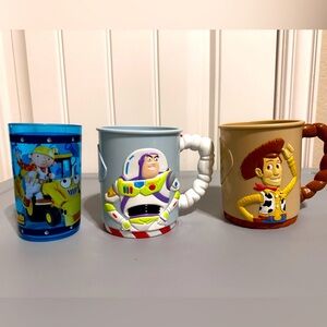 Toy Story Character Mugs and Cup Set